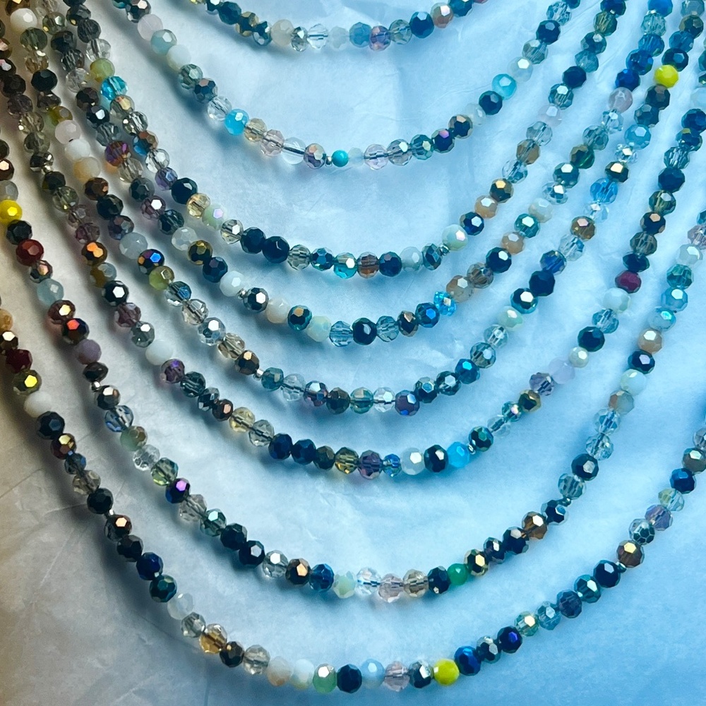 NAKAMOL multi-strand necklace {8}